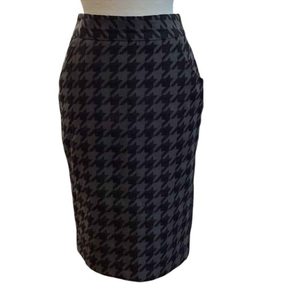 Worthington Houndstooth Pencil Skirt Size 4
